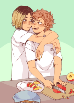 kageyamatobiokun:  kenhina comission for lia!!!! they ARE MAKING