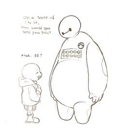 subarkindeyo:  He need a baymax..:) 