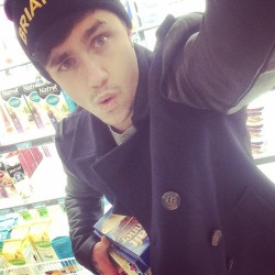 jakebassmodel:    “Groceries. #mackage #bltee#y3 #kraftdinner