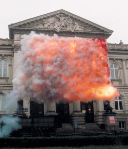 Cai Guo-QiangRed Flag, 2005