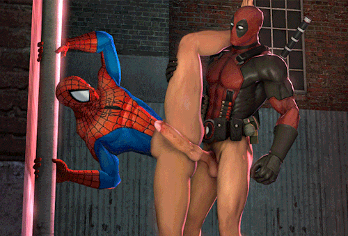 Spideypool gif by Notyouregularidiot  [Ok I usually post comic book pics on Wednesday on my twitter not sure if I’ll try the same schedule here or not. Fyi I usually also visit a comic store on Wednesdays as well. You’ll probably delete this