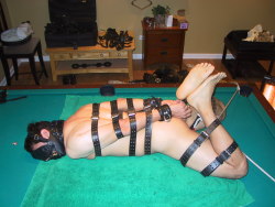 ropeguy62:  boys down time on the pool table ( Pics of SIRS work
