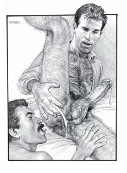 gayartplus: In my first art series we explore the very homoerotic