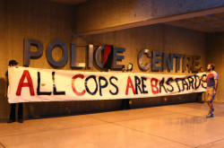 fuckyeahanarchistbanners:  Anti-police brutality demo in Sydney