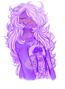 moltresses:  amethyst„ but with bedhead„ 