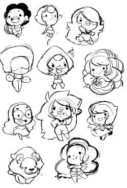 shavostars:  Here are some doodles i did from the stream!  THANKS