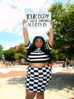 lebritanyarmor:  ashleighthelion:Your body is not wrong, society