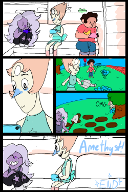 incendiaryblossom:  Steven and Ametyhst visit Pearl’s town