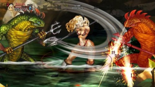 lovelygirlsandgeekystuff:  Okay, I definitely have a crush, dragonâ€™s crown amazon is mha waifuÂ !Whatâ€™s not sexy about a cute blonde with big biceps and a giant axeÂ ? 