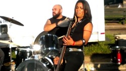 d4ytim3:Jessica Pimentel is the lead singer in a metal band called