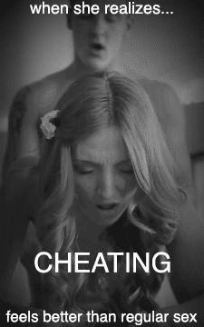 I love cheating