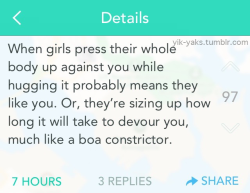 yik-yaks:  Follow Yik-Yaks for more. 