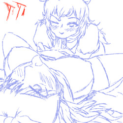 patreon request : yang giving head to futa blakeplease support