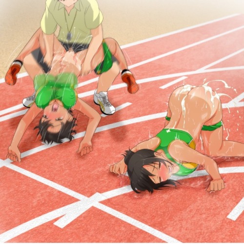 thepervypineapple:  YOUR GOING TO HAVE TO WORK YOUR ASS OFF TO MAKE THE TRACK TEAM!