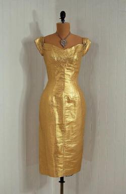 blktauna:  omgthatdress:  Dress 1950s Timeless Vixen Vintage