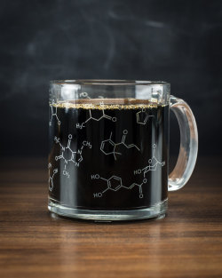 stuffguyswant:Quirky Science Inspired Glassware by Geoff and