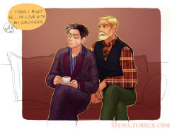 xyuwa:  Every time I hear Eruri is called “old gay couple”,