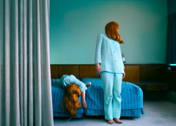 fohk:  Norwegian artist Anja Niemi continues to combine the self-portrait