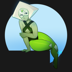 grumpyartiste:Tried to do a redesign of Peridot’s outfit, sans