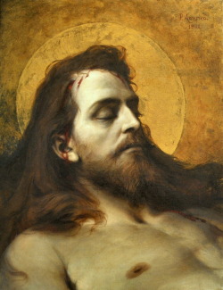 laclefdescoeurs:  Dead Christ, 1901, Pedro Américo