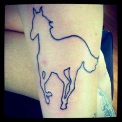 White pony tattoo