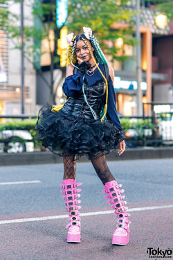 tokyo-fashion:  Tokyo college student Sierra on the street in