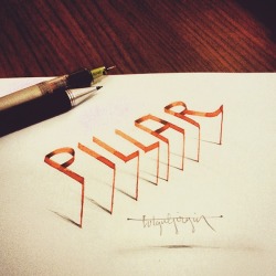 betype:Lettering with Parallelpen by Tolga GirginFollow Betype