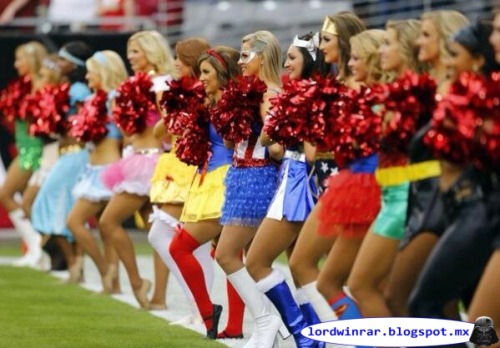 NFL Cheerleaders Celebrate Halloween 2014 (178 Fotos)Disfruta en linea de esta galeria de 178 fotos de las porristas de la NFL celebrando el Halloween en noviembre de 2014.Ver todas las fotos >> AQUI << Â»