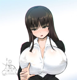 rebisdungeon:  Siho Nishizumi from “Girls and Panzer” She