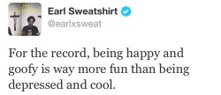 hiphopfightsback:  Earl Sweatshirt dropping knowledge.