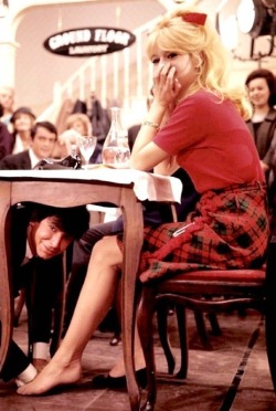 barestockings:Brigitte Bardot