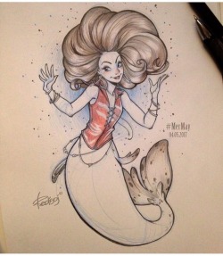 tombancroft1:@redisoj is doing some great #MerMay #mermaids all