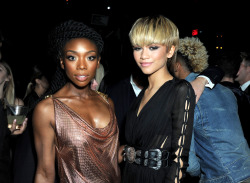 l0v3andsuch:  dayaholics:  Brandy and Zendaya attend the Universal