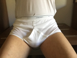ab-mikey: generaljesse: Me in a hotel room in my favorite briefs