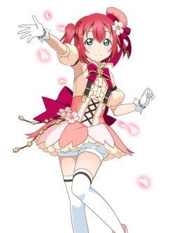 lovelivesif-edits:  *requests are open!*  Cherry blossom ruby!