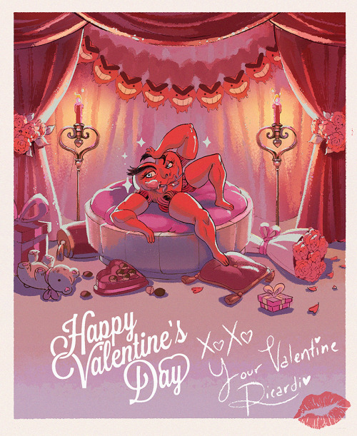 eyecager:Happy Valentines from Ricardio~  by storyboard revisionist