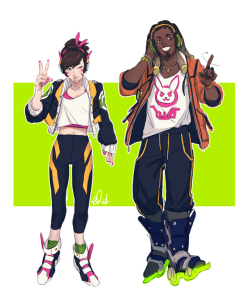 quesozombie:  supportive girlfriend & boyfriend duo wear