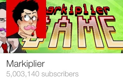 animepotatoesoflife:  congrats markiplier for reaching over 5 million subscribers you are so amazing you have entertained me and millions of your fans everyday and i can’t wait till the next 5 million （＾∇＾）