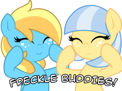 flatmares:  Cloud and Charlotte know the secret to being cute.