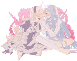 v4xlukamegurine:  soft lips  &  sweet kisses   (◡‿◡✿)