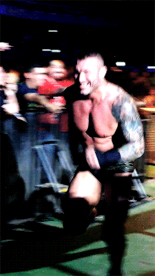 r-a-n-d-y-o-r-t-o-n:The New Day trying to get Randy Orton to