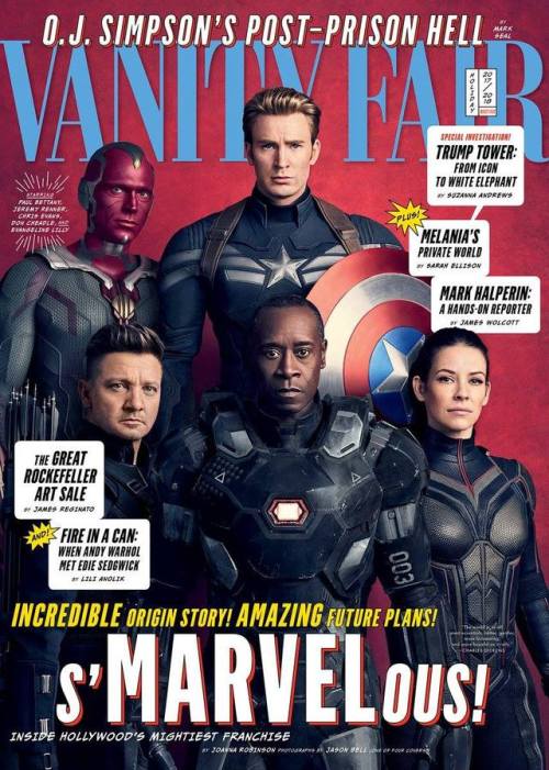 roninkairi: prfctcellrulz:   marvelentertainment:   Check out these brand new “Avengers: #InfinityWar” covers from Vanity Fair! More info: http://bit.ly/2iUyVyw‬   @roninkairi @hesjayrich @theheavymetalmama @airebeam   (Looks at first cover) Uh,