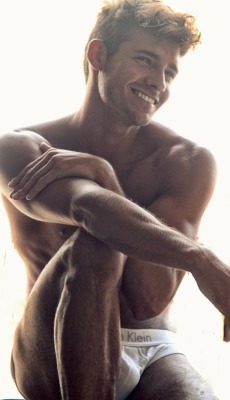lovealwaysbeautiful:  Smile so fine, In hisBriefs, Calvin Klein