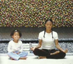   Jada and Willow Smith being still.  
