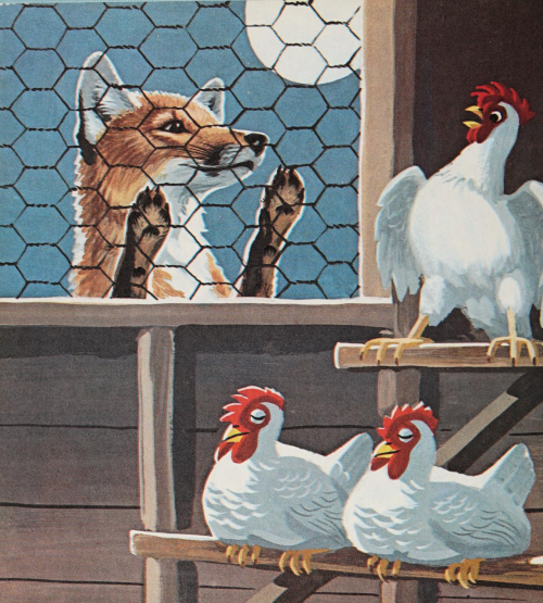 antiqueanimals:  From The Fox Book, written and illustrated by