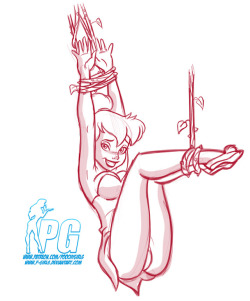 poochygirls:  A older sketch of Tink. Kinda wish I would finish