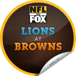      I just unlocked the NFL on Fox 2013: Detroit Lions @ Cleveland