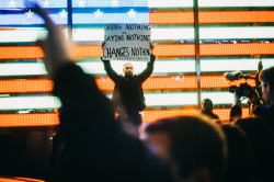 outlierimagery:  Marching tonight for Mike Brown in NYC.Spread