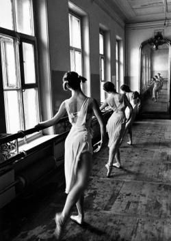 blackpicture:  Cornell Capa The Bolshoi Ballet School. Moscow