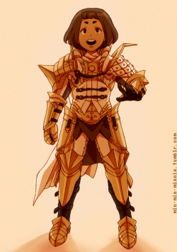 min-min-minnie:  gold armor squadddd … the crotch circle on